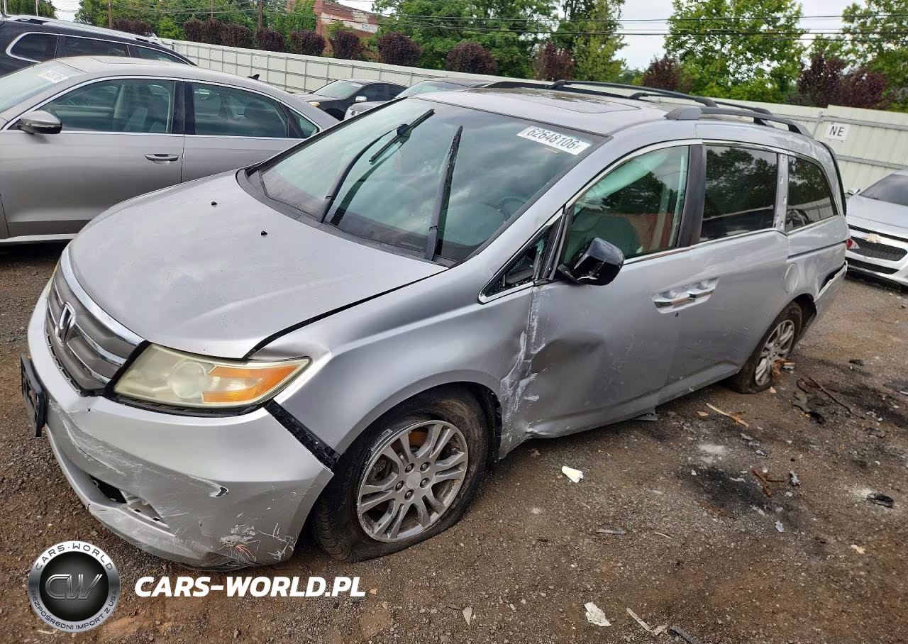 2013 Honda Odyssey Exl VIN:5FNRL5H62DB079781 - 1