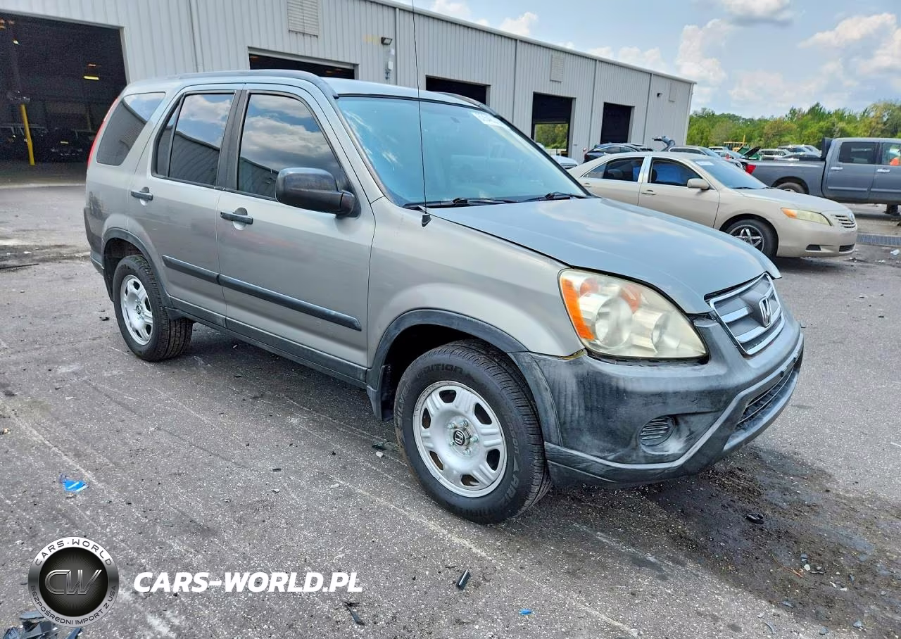 2005 Honda Cr-V Lx VIN:JHLRD68505C008784 - 4