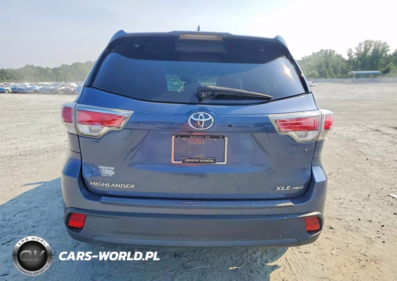 2016 Toyota Highlander Xle VIN:5TDJKRFH0GS308406 - 6