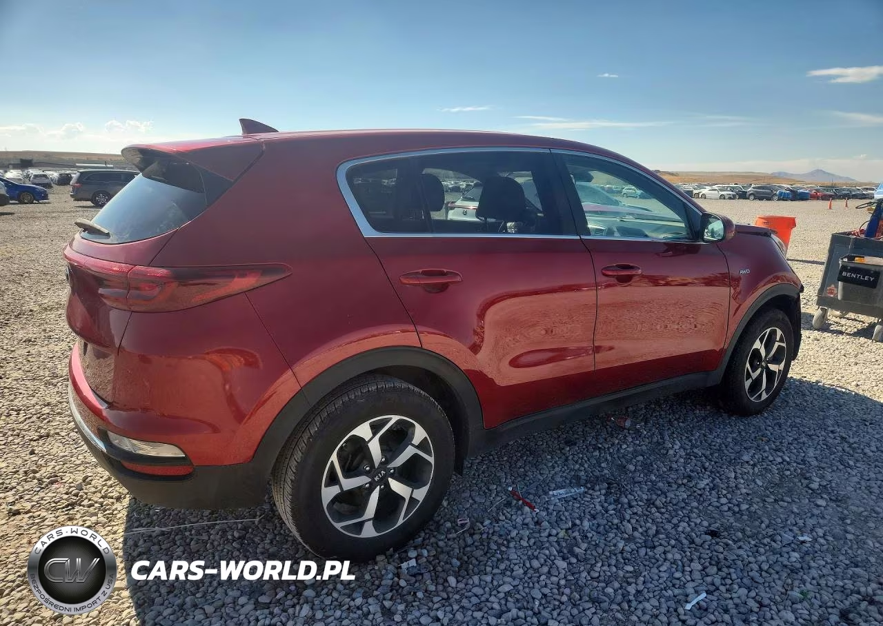 2022 Kia Sportage Lx VIN:KNDPMCAC5N7980756 - 3