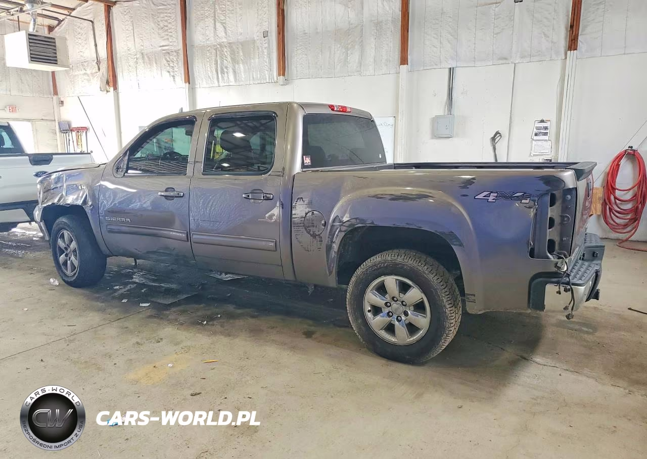 2013 GMC Sierra K1500 Slt VIN:3GTP2WE71DG291501 - 2