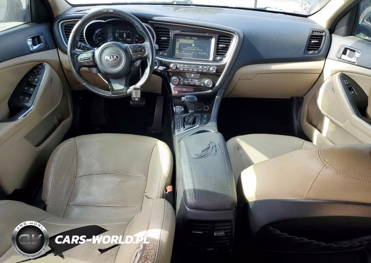 2015 Kia Optima Hybrid VIN:KNAGN4AD4F5080680 - 8