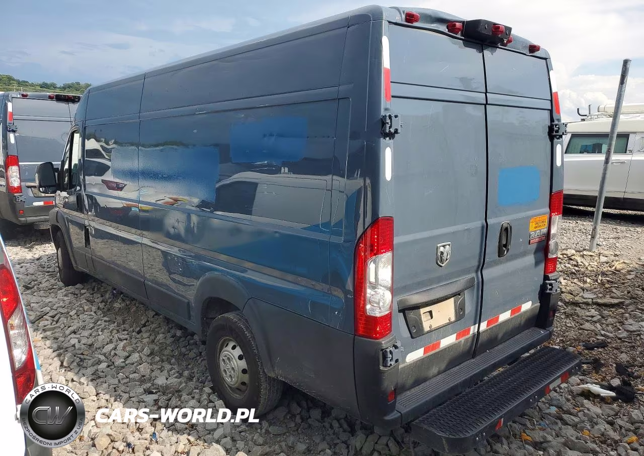 2021 Ram Promaster 3500 Delivery Van VIN:3C6FRVJG9ME503166 - 2