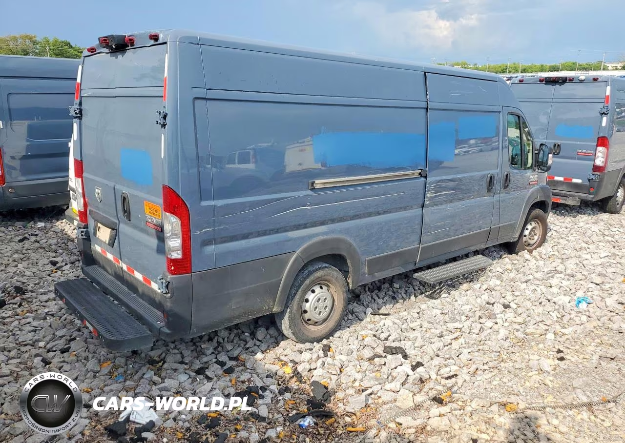 2021 Ram Promaster 3500 Delivery Van VIN:3C6FRVJG9ME503166 - 3