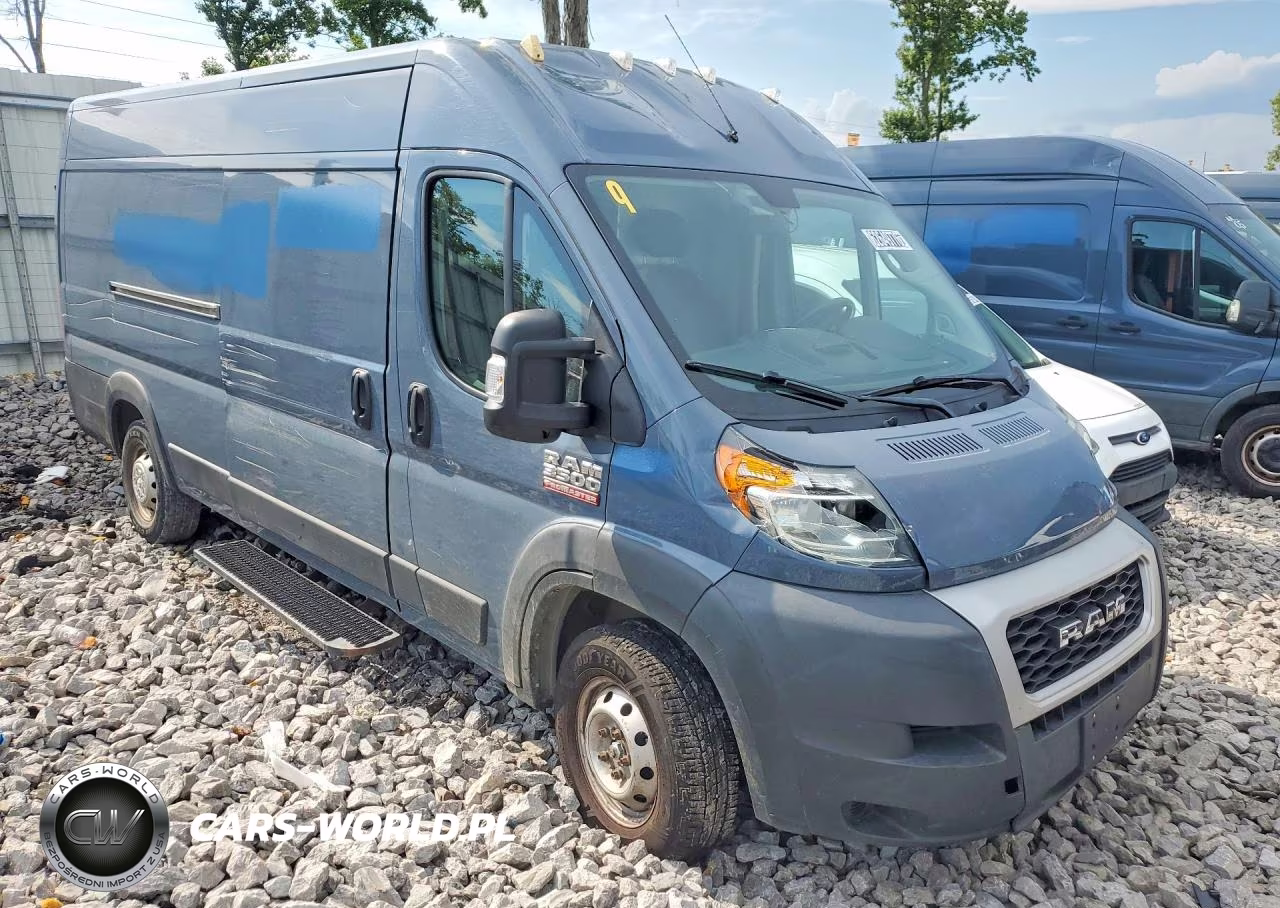 2021 Ram Promaster 3500 Delivery Van VIN:3C6FRVJG9ME503166 - 4