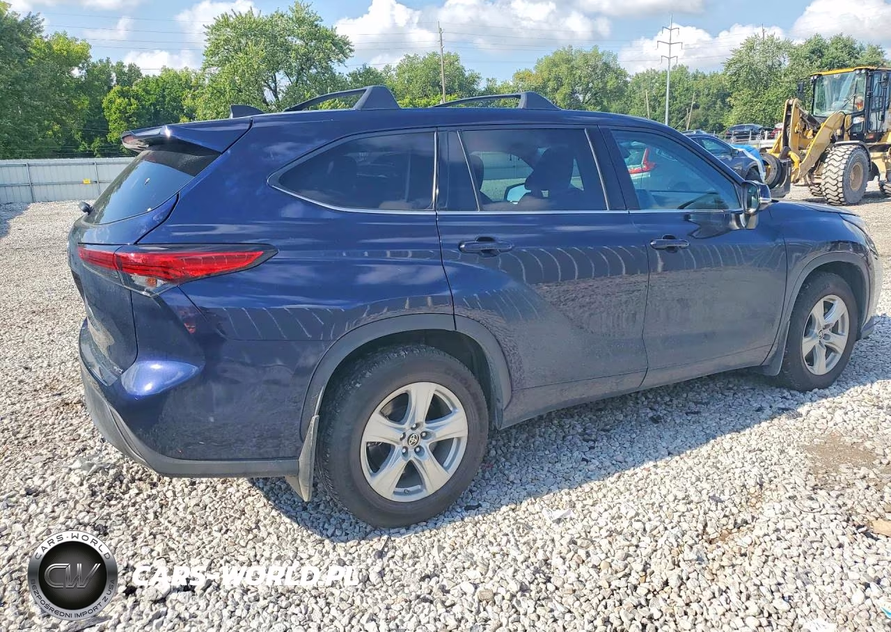 2022 Toyota Highlander L VIN:5TDCZRBH4NS177052 - 3