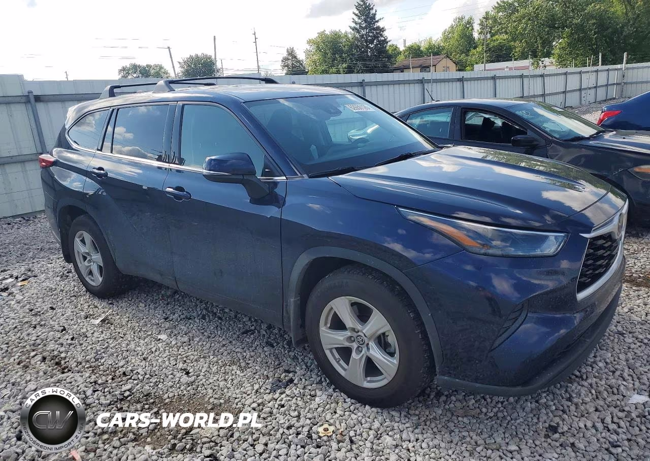 2022 Toyota Highlander L VIN:5TDCZRBH4NS177052 - 4