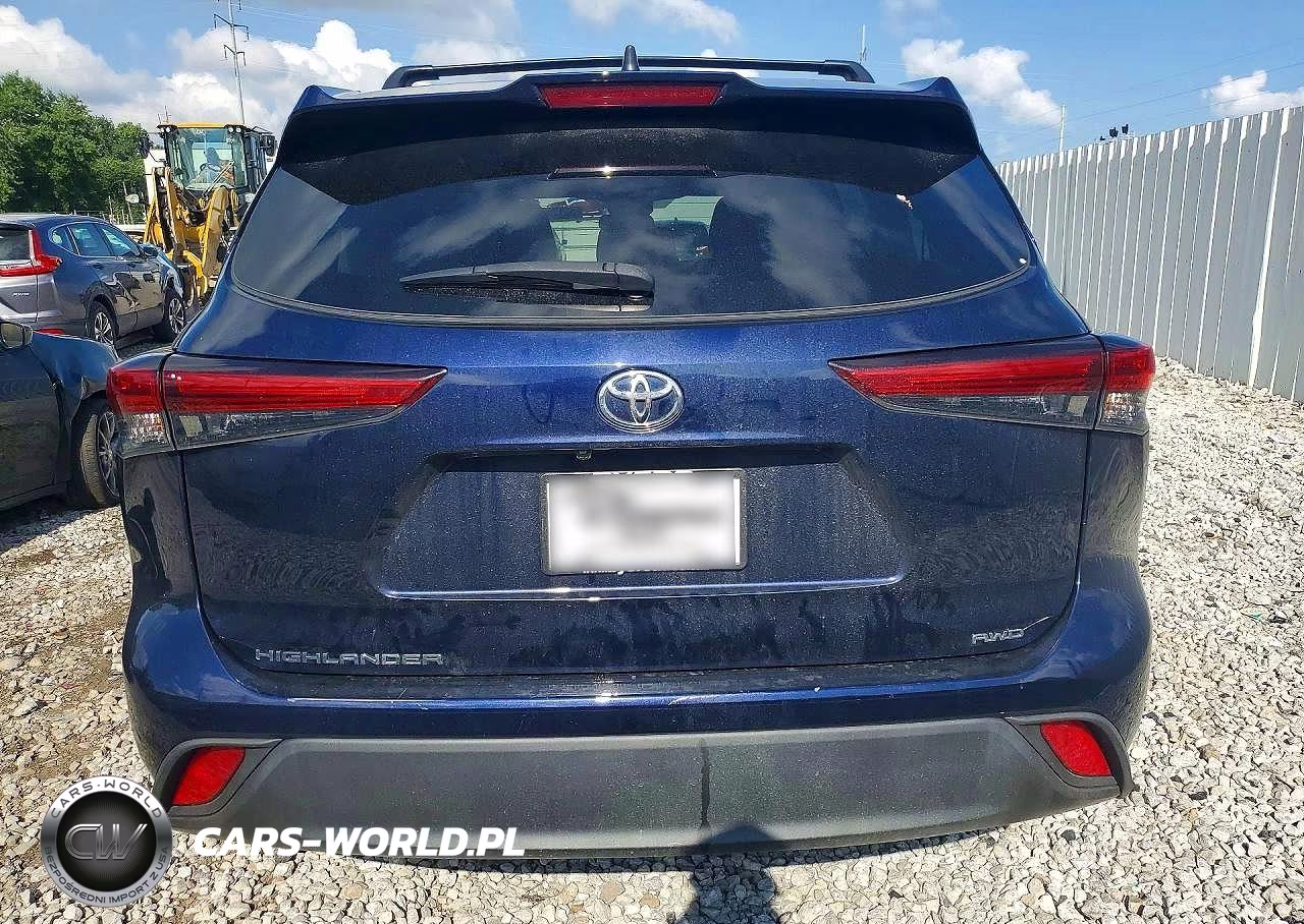 2022 Toyota Highlander L VIN:5TDCZRBH4NS177052 - 6