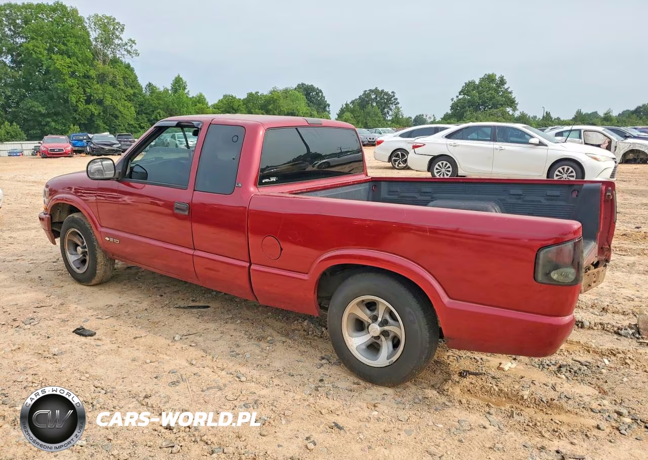 1998 Chevrolet S Truck S10 VIN:1GCCS19X8WK104598 - 2