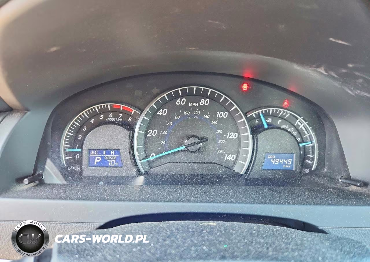 2012 Toyota Camry Xle VIN:4T4BF1FK5CR218746 - 9