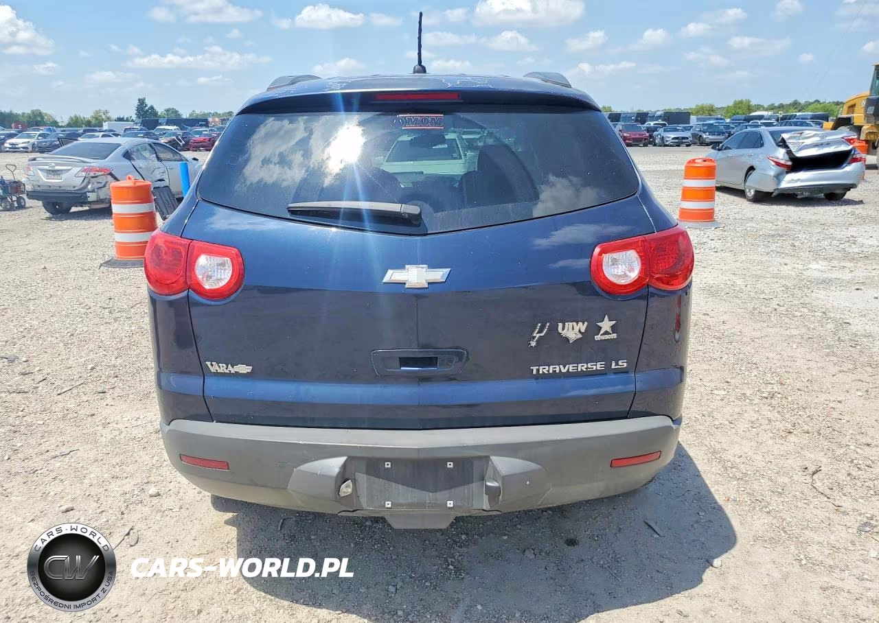 2010 Chevrolet Traverse Ls VIN:1GNLREED5AS153398 - 6