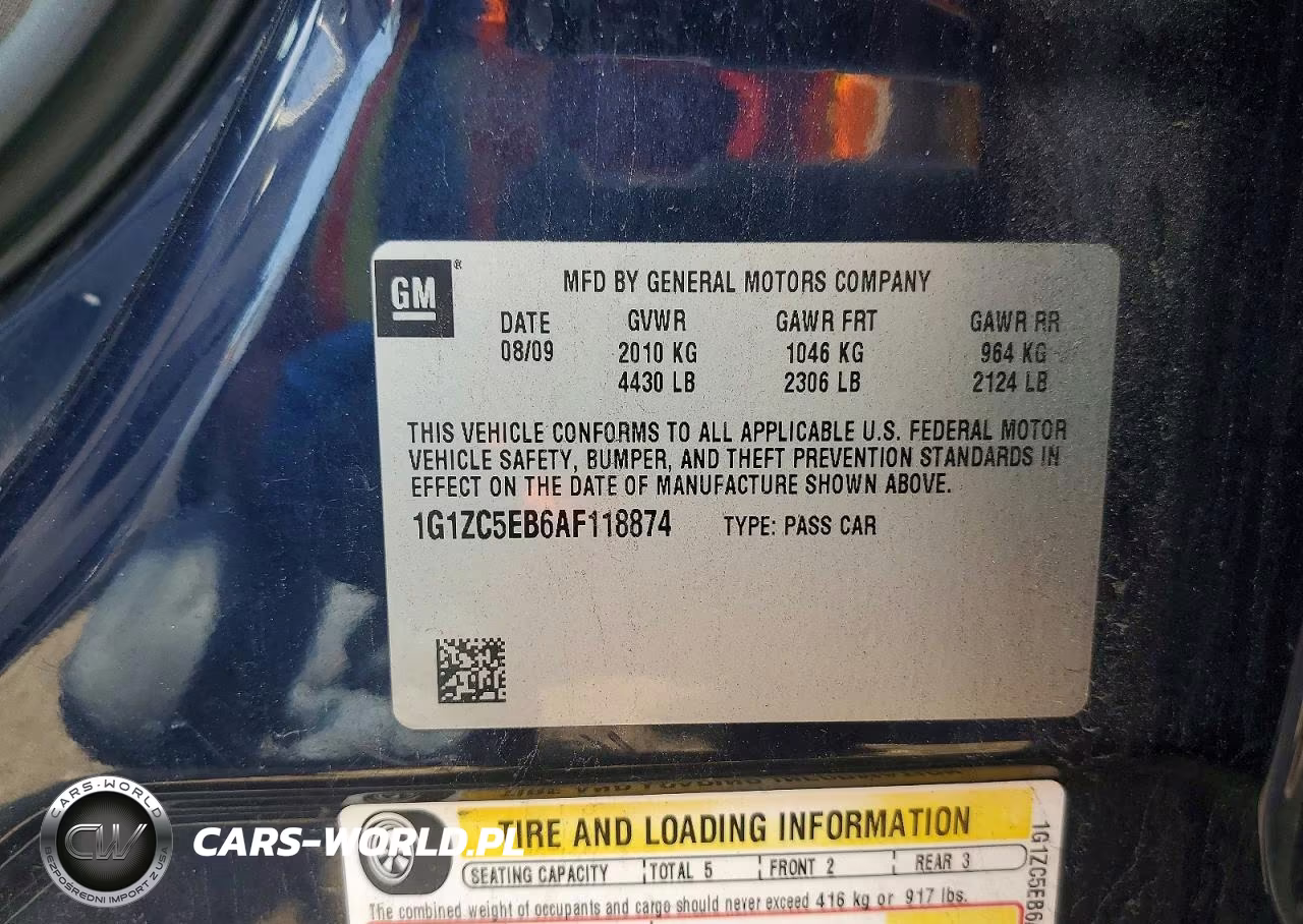 2010 Chevrolet Malibu 1Lt VIN:1G1ZC5EB6AF118874 - 12