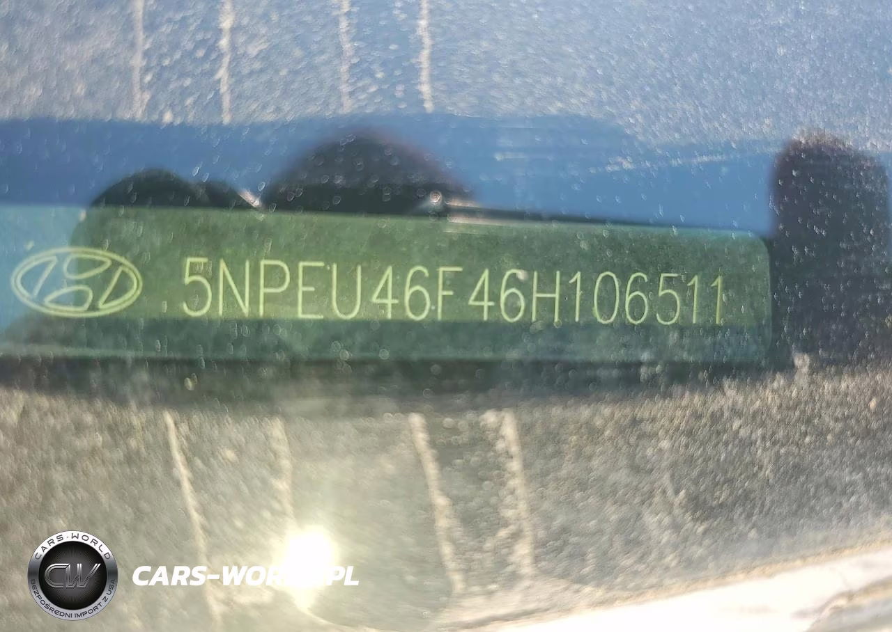 2006 Hyundai Sonata Gls V6 VIN:5NPEU46F46H106511 - 12