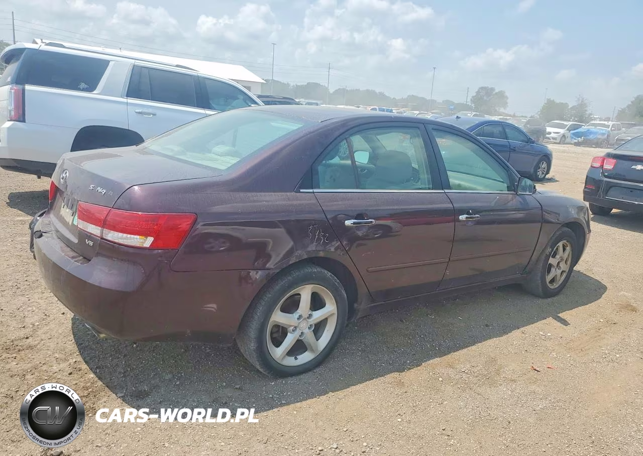 2006 Hyundai Sonata Gls V6 VIN:5NPEU46F46H106511 - 3