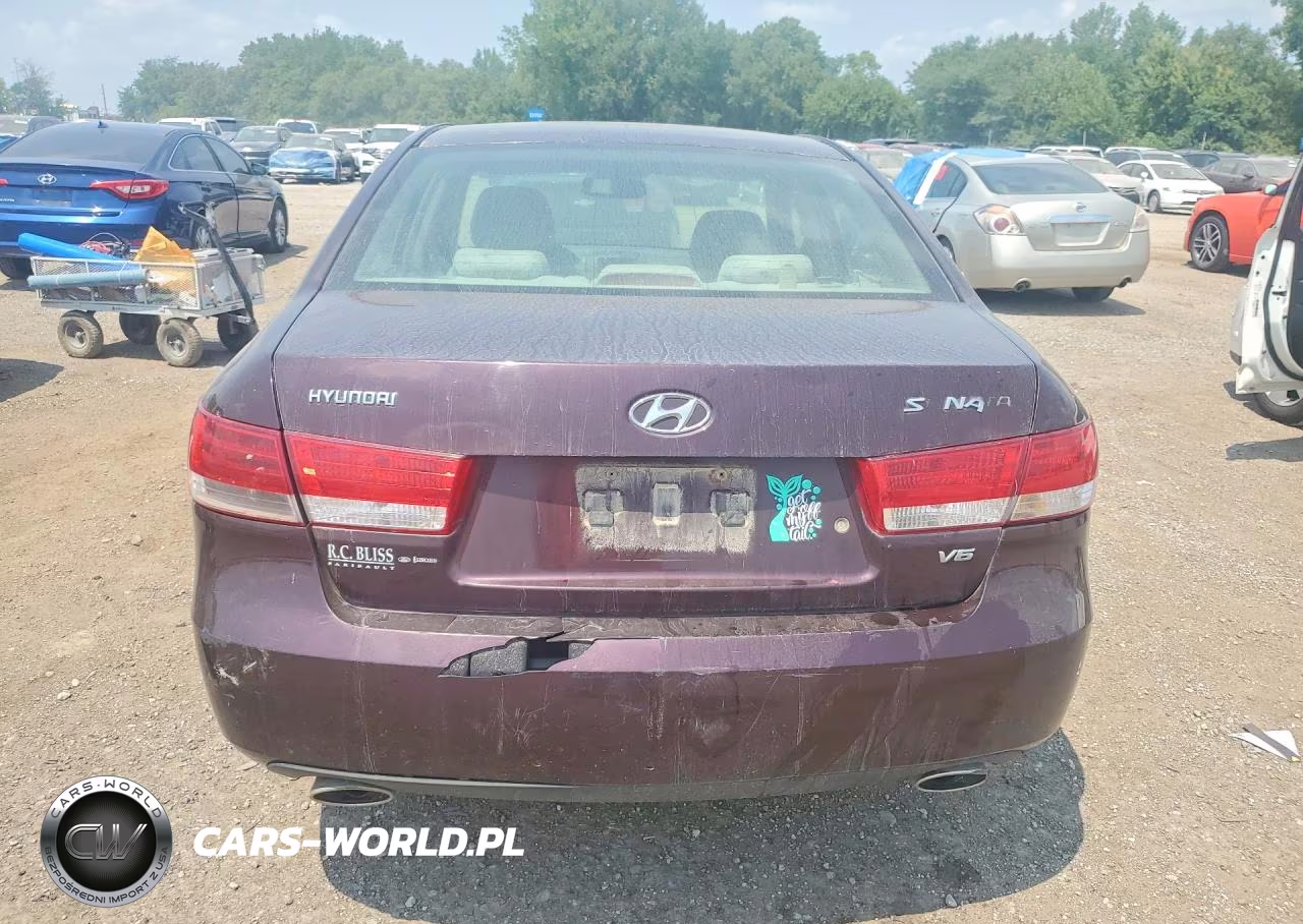 2006 Hyundai Sonata Gls V6 VIN:5NPEU46F46H106511 - 6