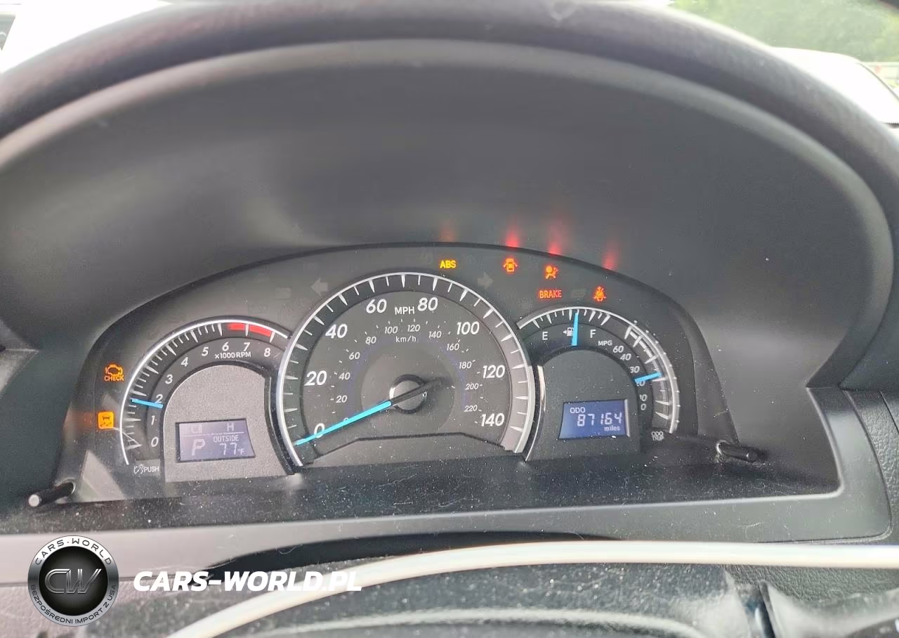 2012 Toyota Camry Xle VIN:4T4BF1FK0CR254456 - 9
