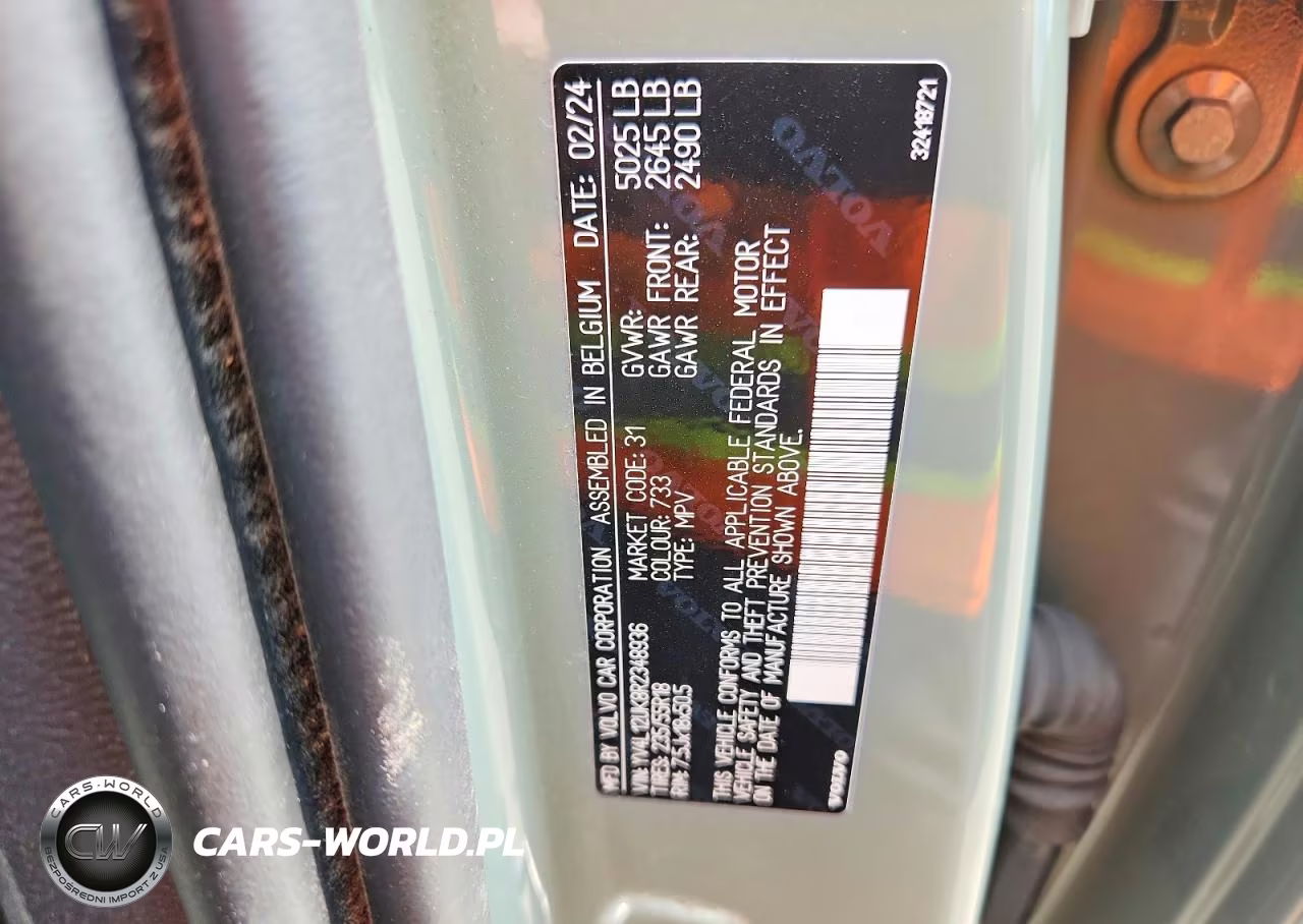 2024 Volvo Xc40 Core VIN:YV4L12UK8R2348936 - 13