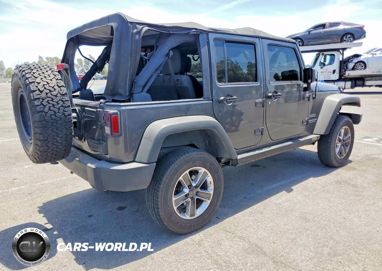 2017 Jeep Wrangler Unlimited Sport VIN:1C4BJWDG1HL502994 - 3