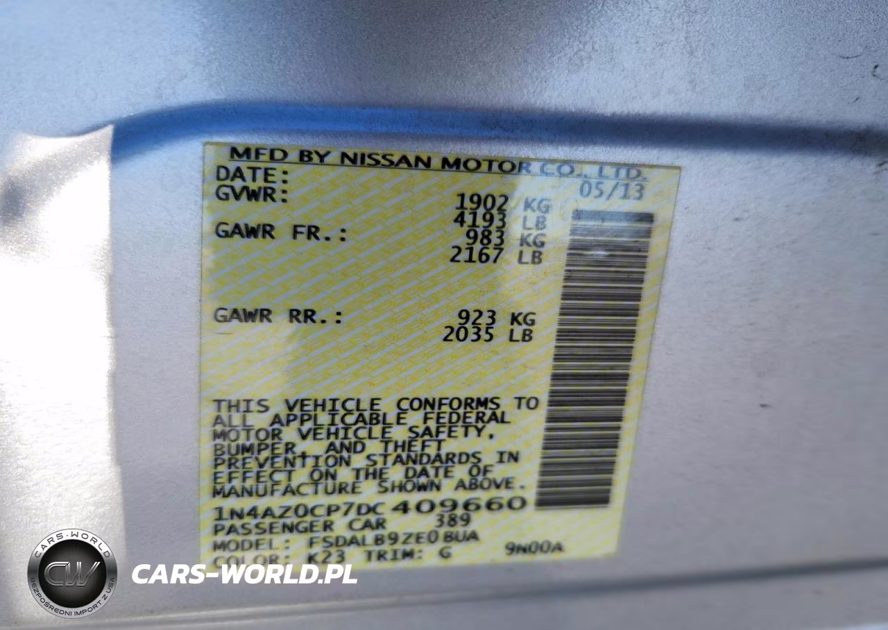 2018 Nissan Leaf VIN:1N4AZ0CP7DC409660 - 12