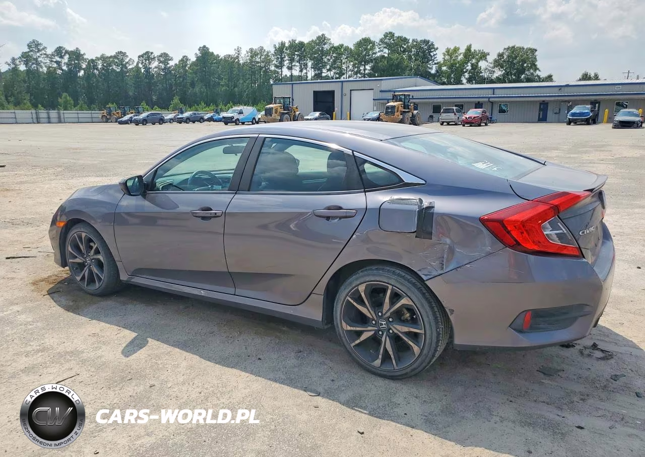 2019 Honda Civic Sport VIN:2HGFC2F82KH589501 - 2