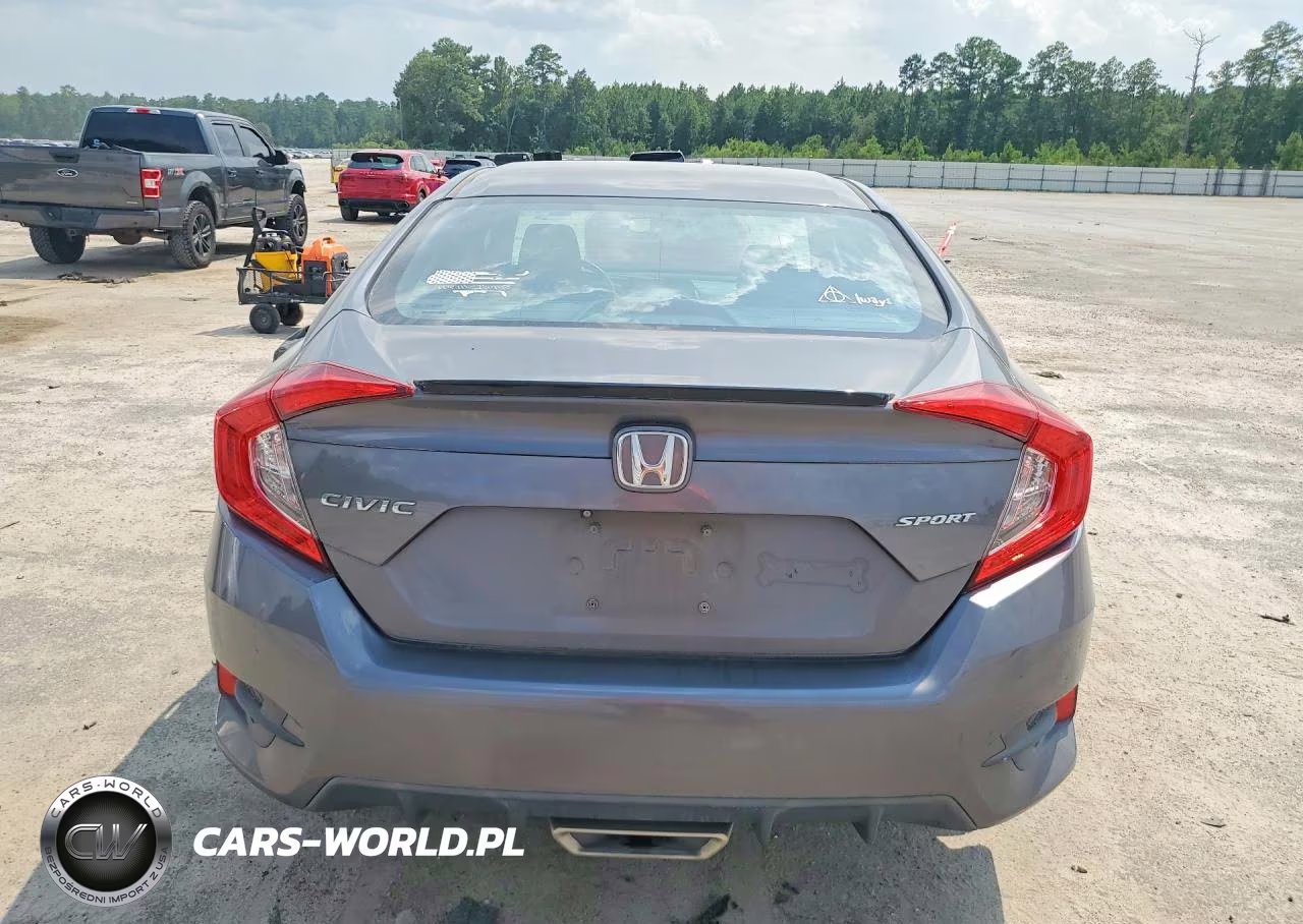 2019 Honda Civic Sport VIN:2HGFC2F82KH589501 - 6