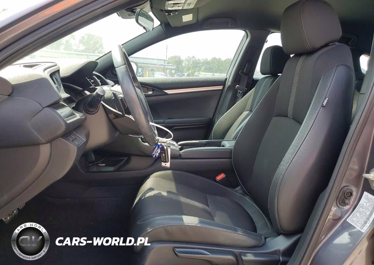 2019 Honda Civic Sport VIN:2HGFC2F82KH589501 - 7