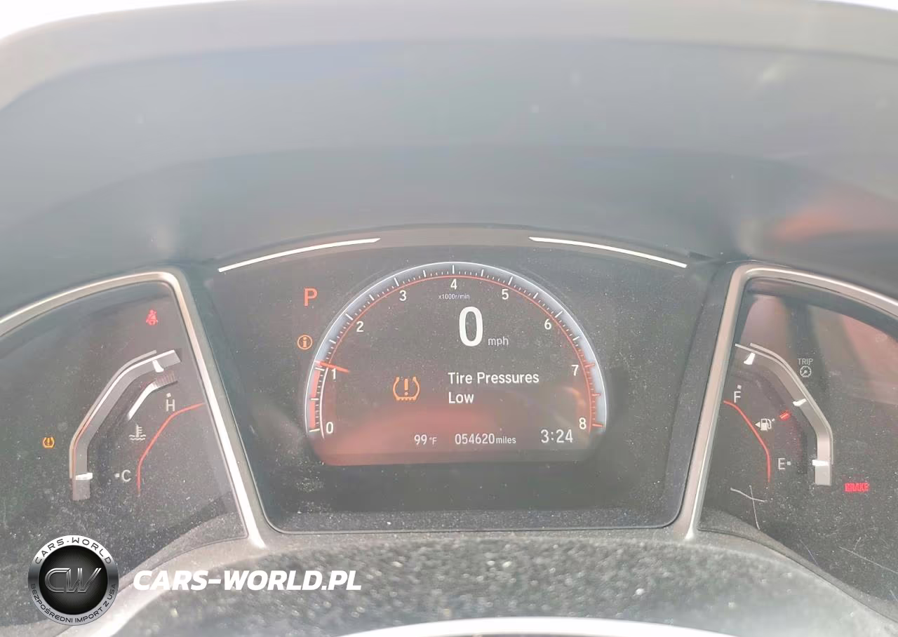2019 Honda Civic Sport VIN:2HGFC2F82KH589501 - 9