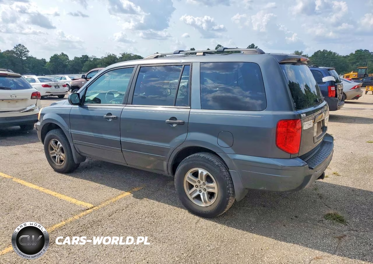 2003 Honda Pilot Ex VIN:2HKYF18483H581642 - 2