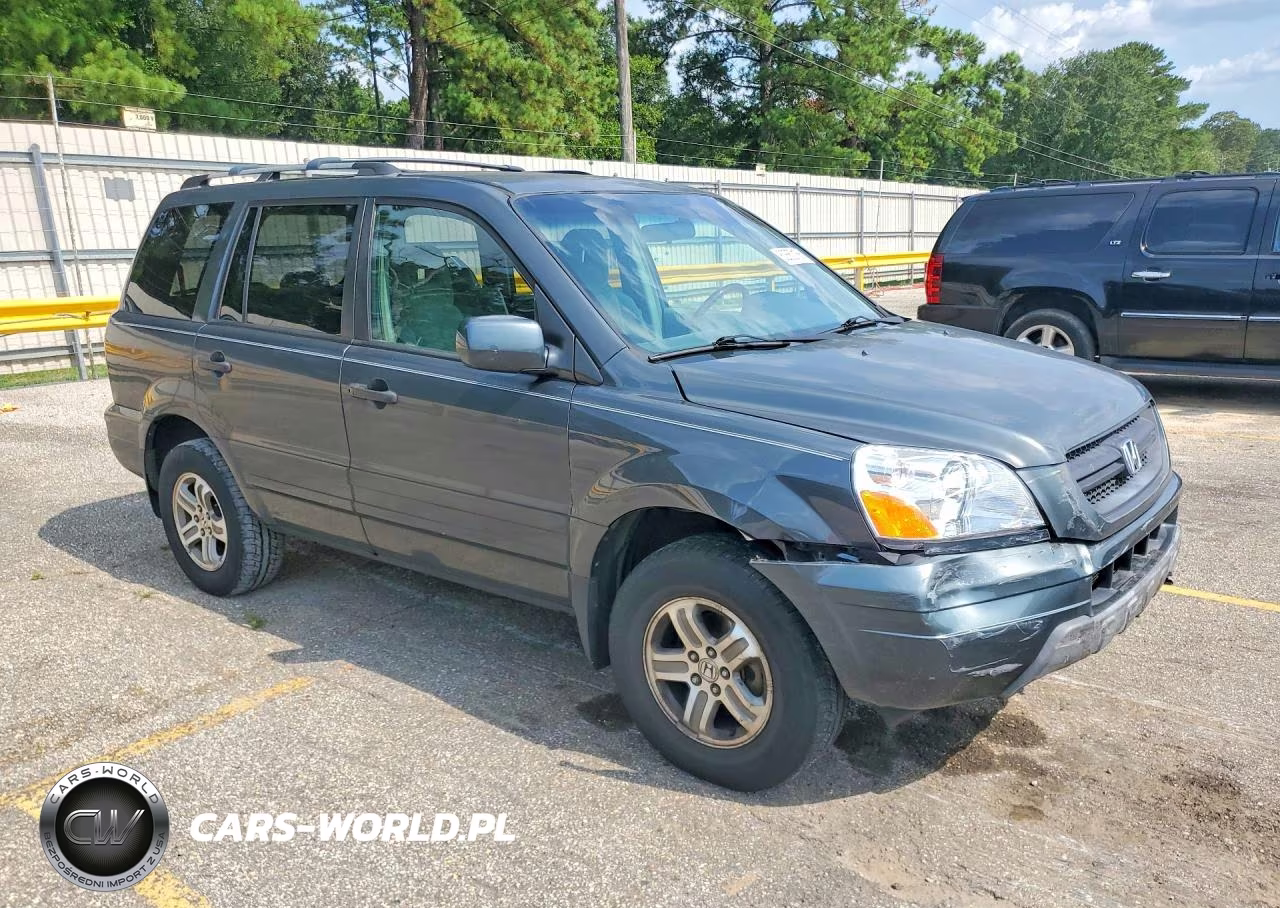 2003 Honda Pilot Ex VIN:2HKYF18483H581642 - 4