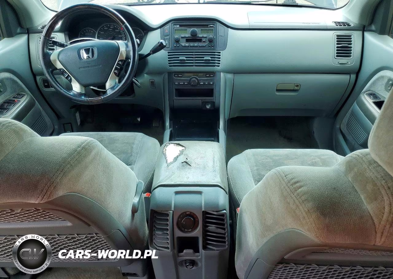 2003 Honda Pilot Ex VIN:2HKYF18483H581642 - 8