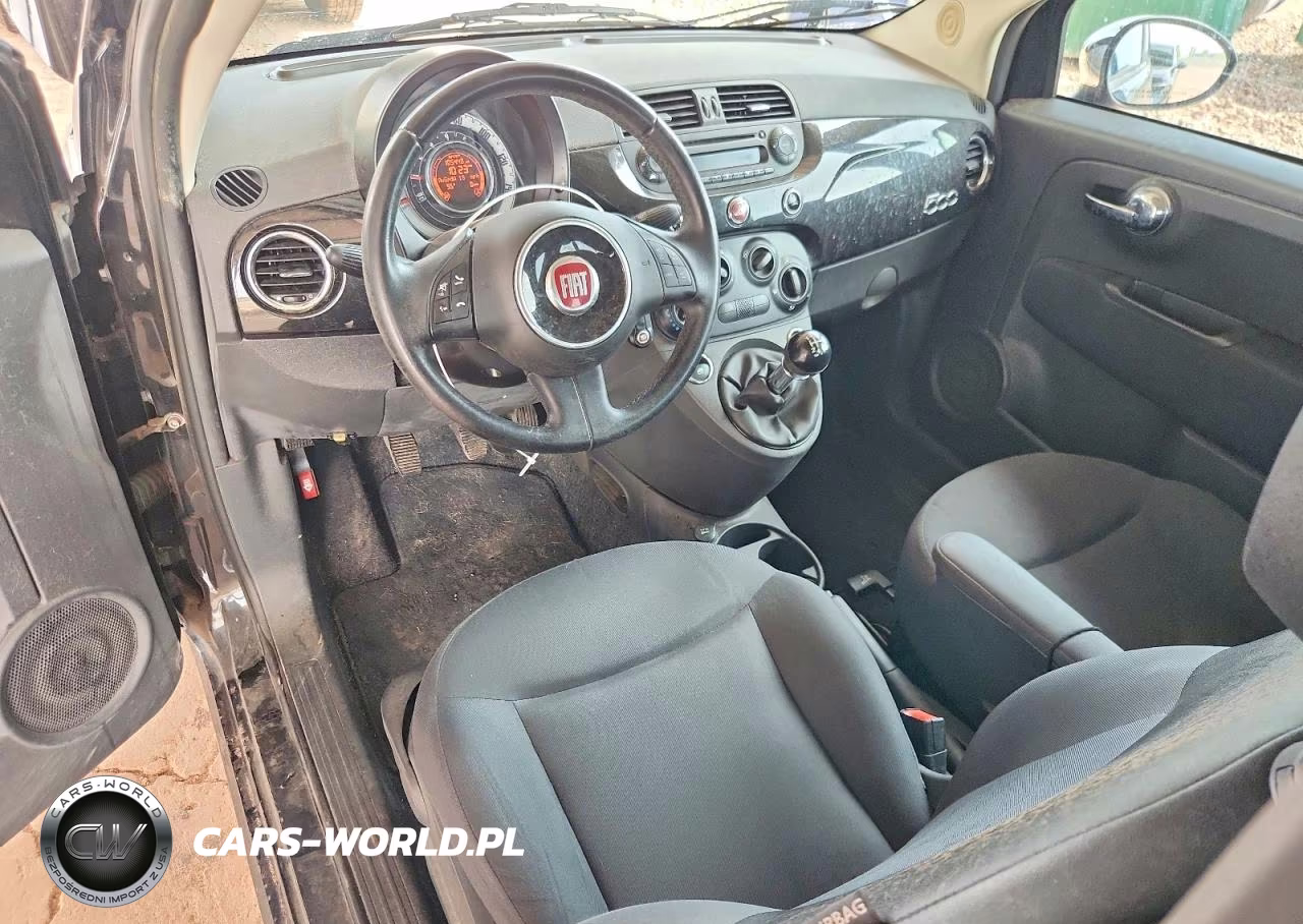 2012 Fiat 500 Pop VIN:3C3CFFARXCT295423 - 8