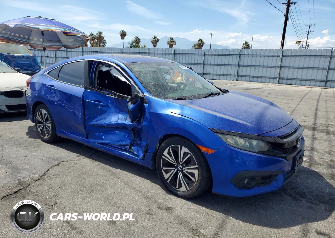 2016 Honda Civic Ex VIN:2HGFC1F3XGH640541 - 4