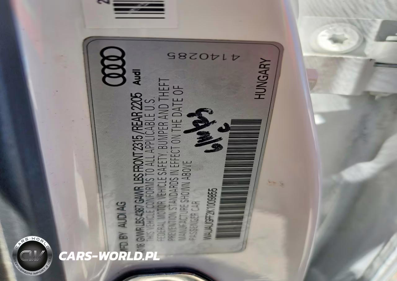 2019 Audi A3 Premium VIN:WAUAUGFF2K1009855 - 12