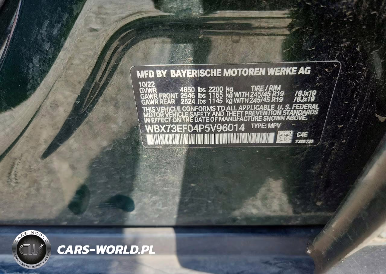 2023 BMW X1 xDrive28I VIN:WBX73EF04P5V96014 - 13