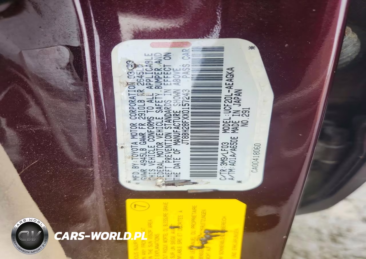 1999 Lexus Ls 400 VIN:JT8BH28FXX0157243 - 12