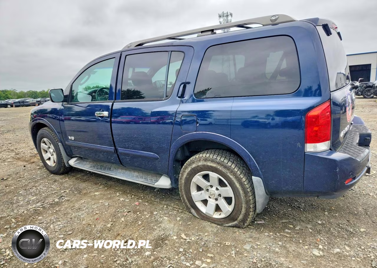 2008 Nissan Armada Se VIN:5N1AA08CX8N615763 - 2