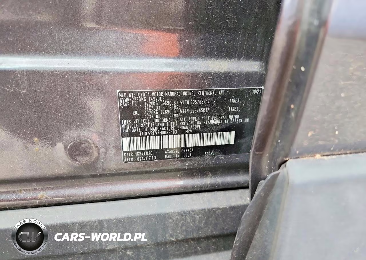 2021 Toyota Rav4 Le VIN:4T3LWRFV7MU038183 - 13