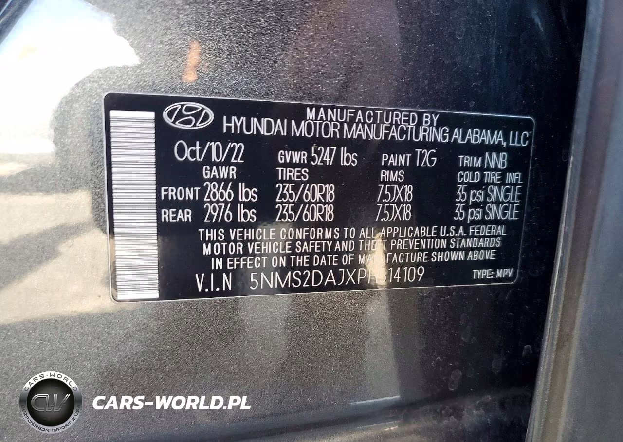 2023 Hyundai Santa Fe Sel VIN:5NMS2DAJXPH514109 - 13