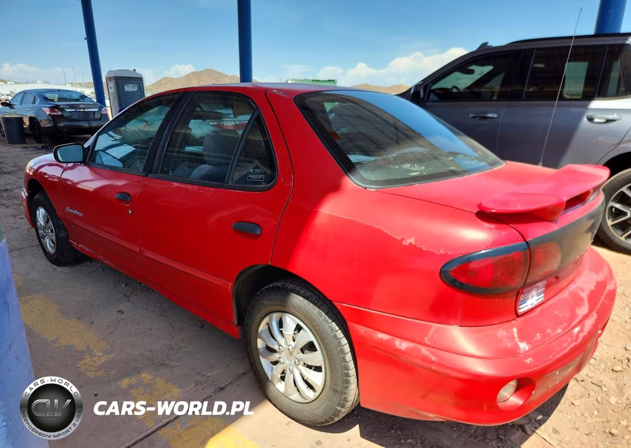 2001 Pontiac Sunfire Se VIN:1G2JB524117277653 - 2