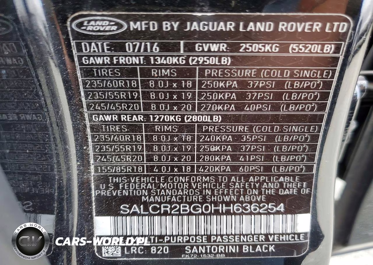 2017 Land Rover Discovery Sport Hse VIN:SALCR2BG0HH636254 - 13