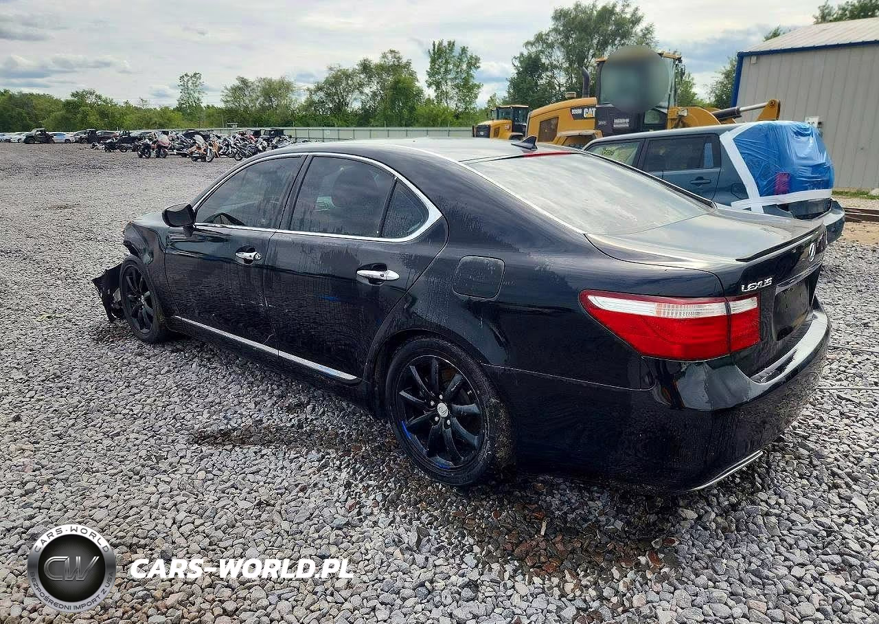 2007 Lexus Ls 460 VIN:JTHBL46FX75016270 - 2