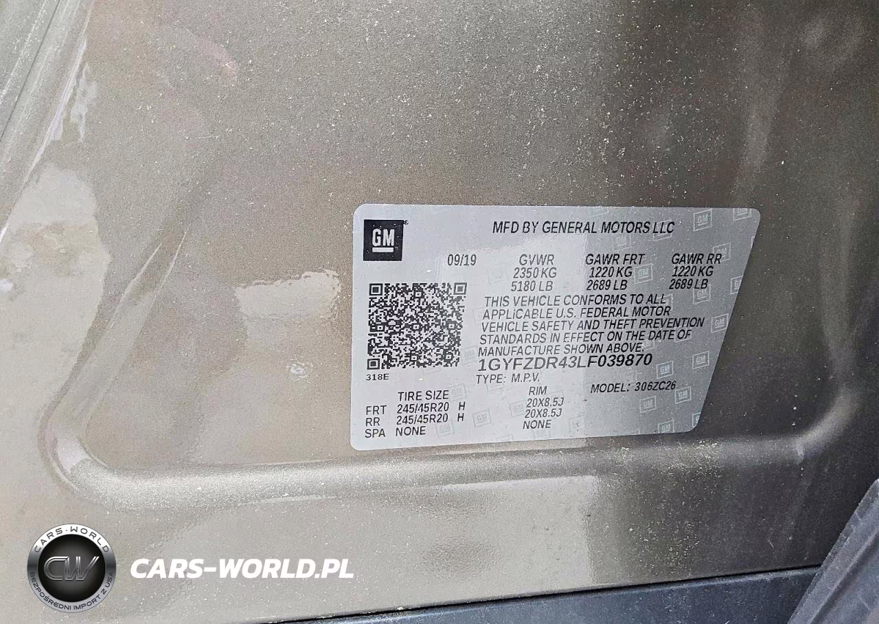 2020 Cadillac Xt4 Premium Luxury VIN:1GYFZDR43LF039870 - 13