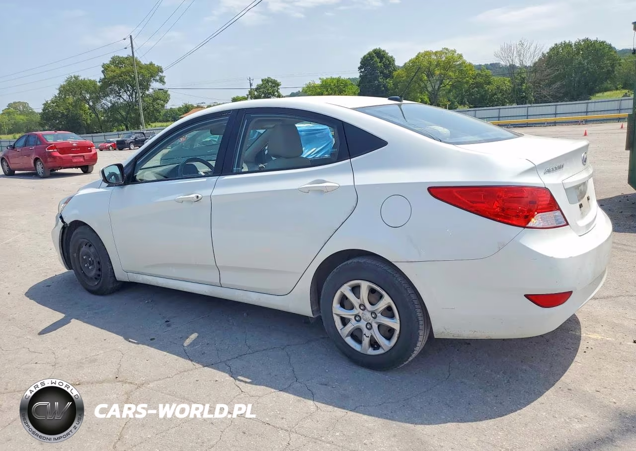 2013 Hyundai Accent Gls VIN:KMHCT4AE0DU496028 - 2