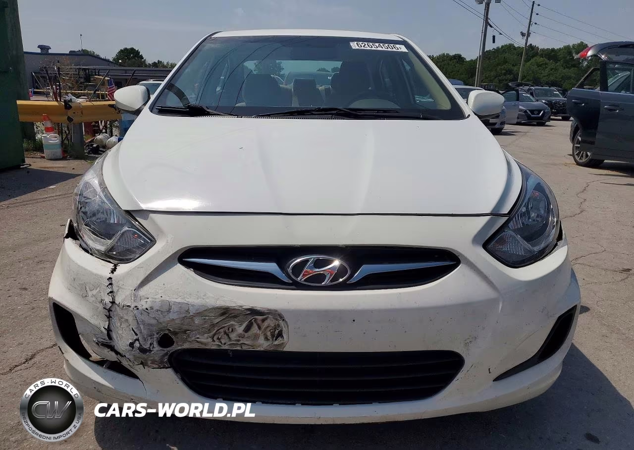 2013 Hyundai Accent Gls VIN:KMHCT4AE0DU496028 - 5