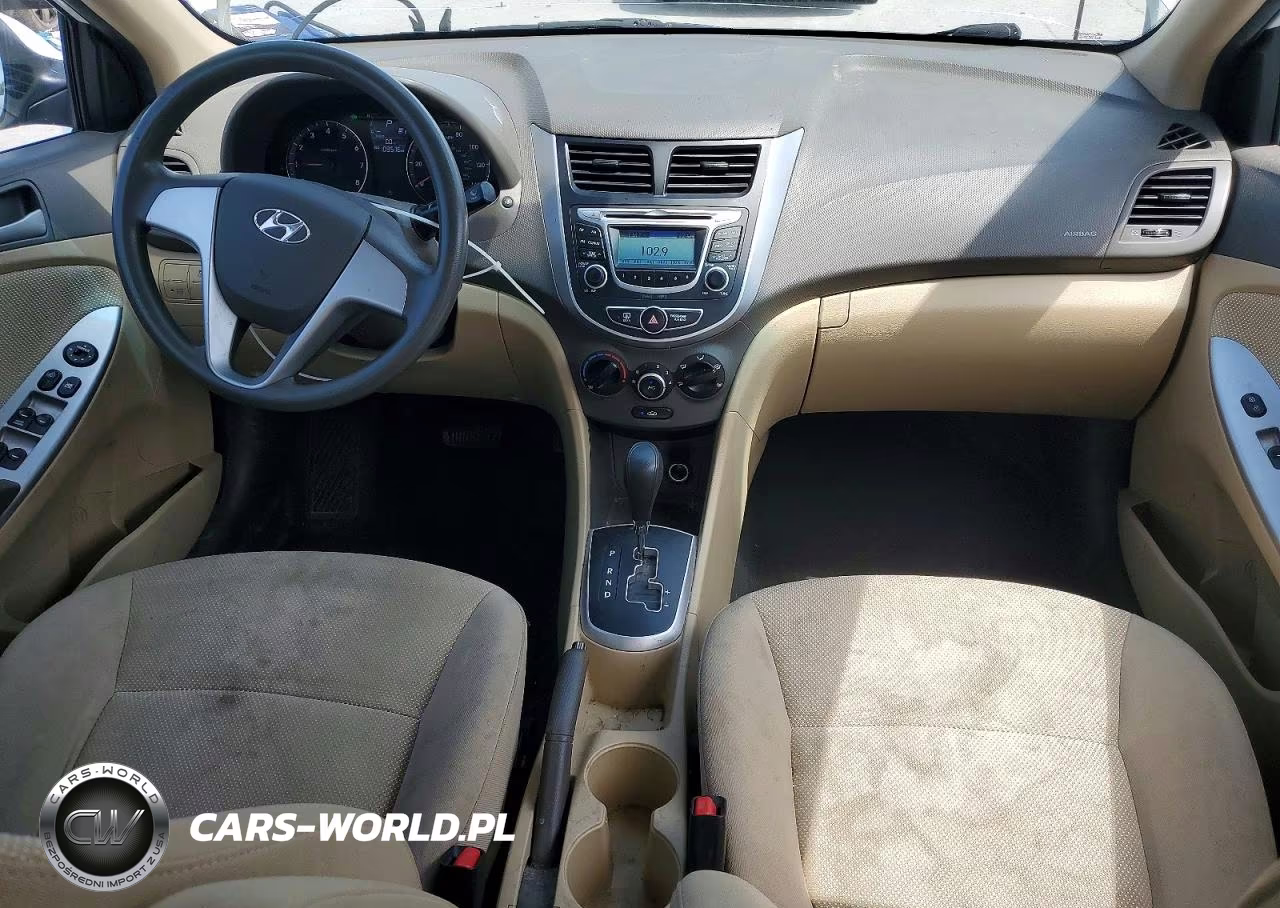 2013 Hyundai Accent Gls VIN:KMHCT4AE0DU496028 - 8