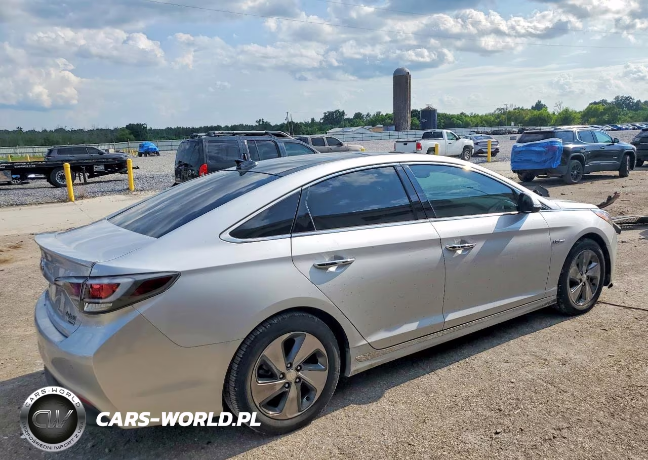 2017 Hyundai Sonata Hybrid Limited VIN:KMHE34L14HA050846 - 3