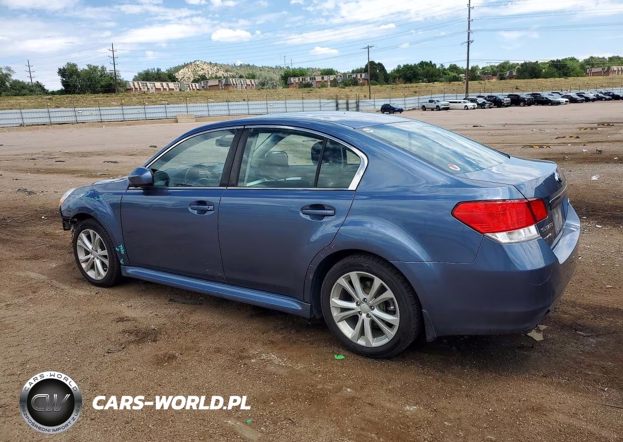 2013 Subaru Legacy 2.5I Premium VIN:4S3BMBC64D3012262 - 2