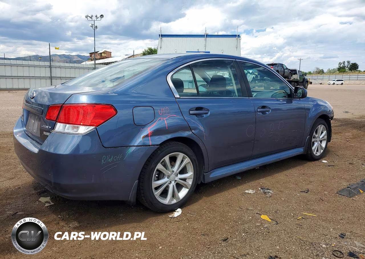 2013 Subaru Legacy 2.5I Premium VIN:4S3BMBC64D3012262 - 3