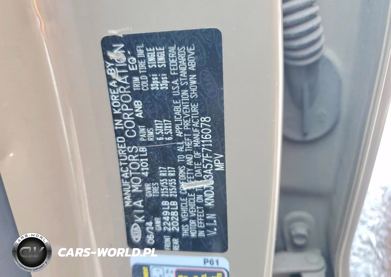 2015 Kia Soul + VIN:KNDJP3A57F7116078 - 12