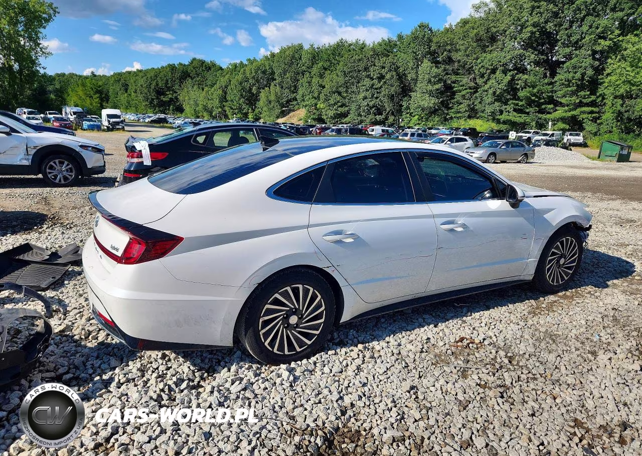 2021 Hyundai Sonata Hybrid Limited VIN:KMHL54JJ4MA033561 - 3